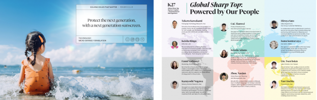The report features our approach to solving social issues with four key technologies, powered by the Global Sharp Top strategy that highlights employee voices and case studies.